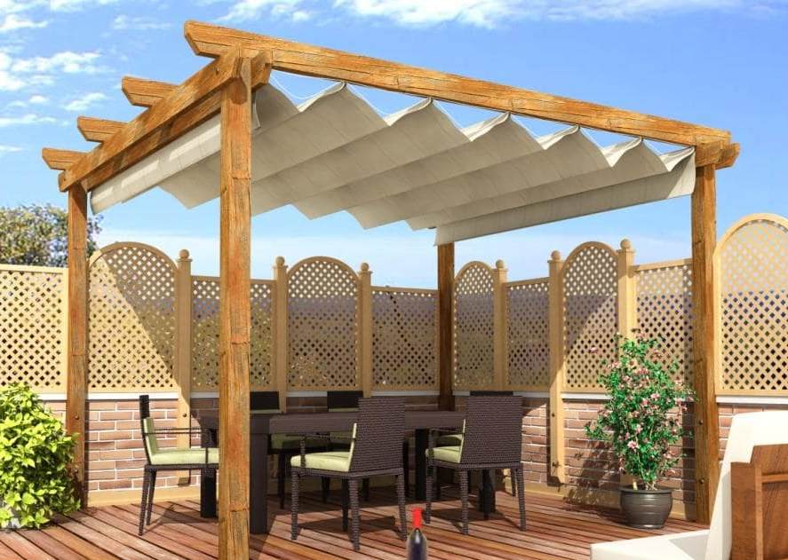 Tres modelos de toldos para la terraza « Ámbito Las mejores soluciones en  equipamiento y mobiliario para ambientes de exterior